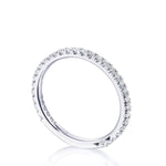 Tacori Wedding Band Tacori 18k White Gold Diamond Band - .40ctw
