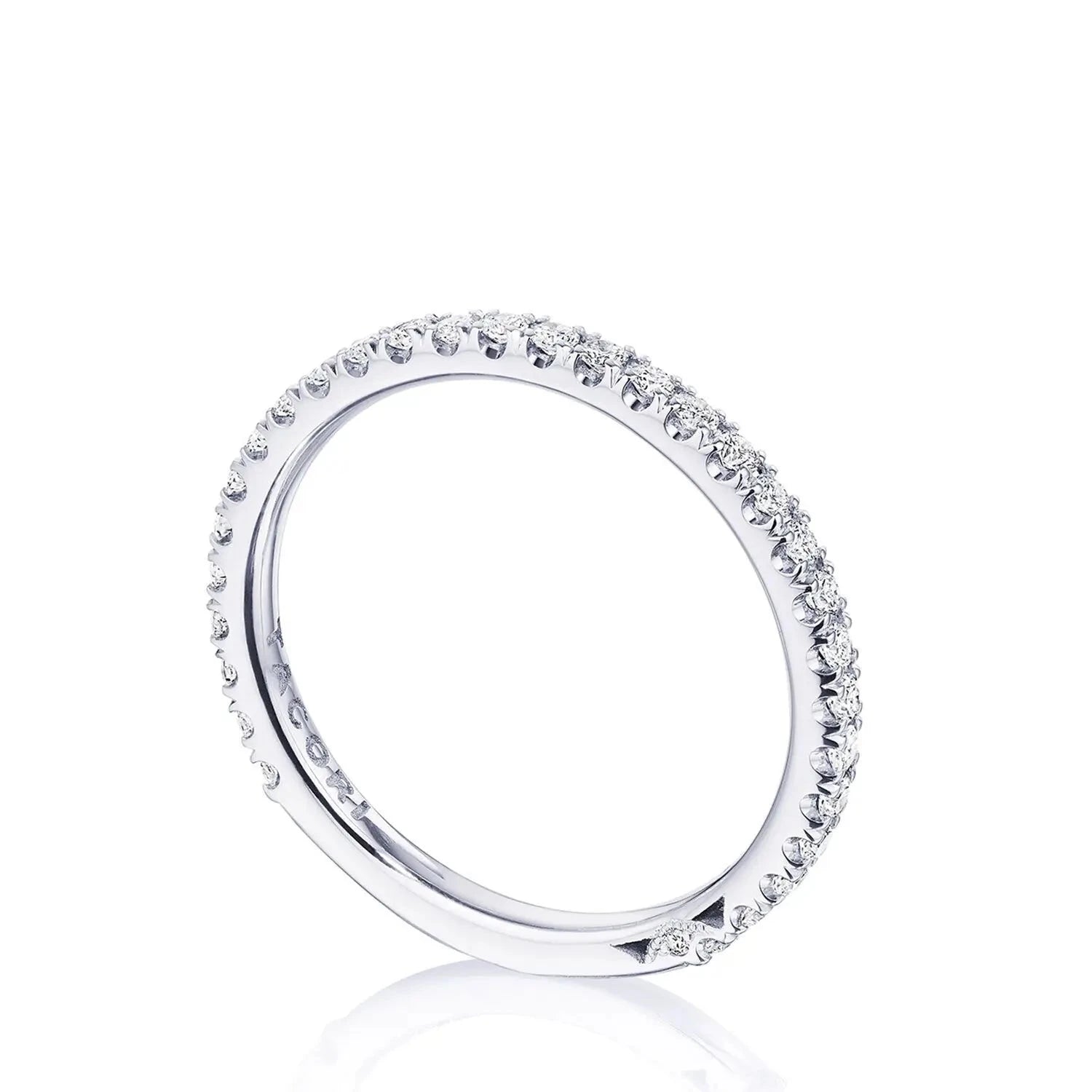 Tacori Wedding Band Tacori 18k White Gold Diamond Band - .40ctw