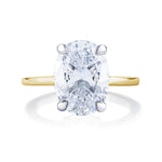 Tacori Engagement Ring Tacori 18k Yellow Gold and Platinum Engagement Ring Mounting