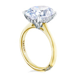 Tacori Engagement Ring Tacori 18k Yellow Gold and Platinum Engagement Ring Mounting
