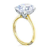 Tacori Engagement Ring Tacori 18k Yellow Gold and Platinum Engagement Ring Mounting
