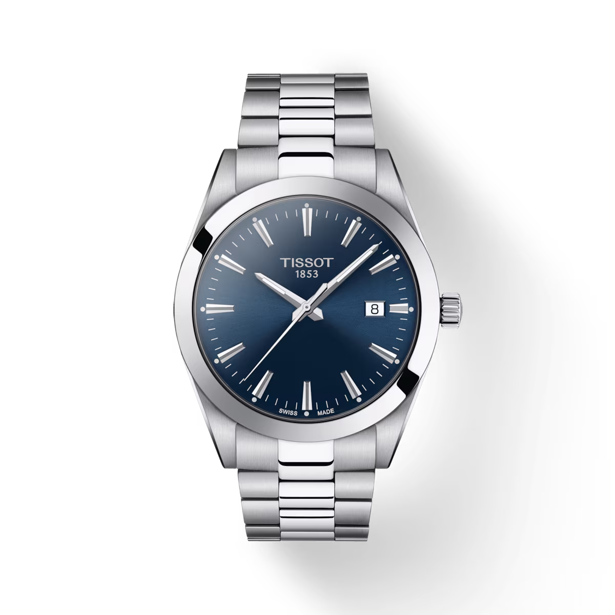 Tissot Watch Tissot Gentleman Quartz Blue Dial 40mm
