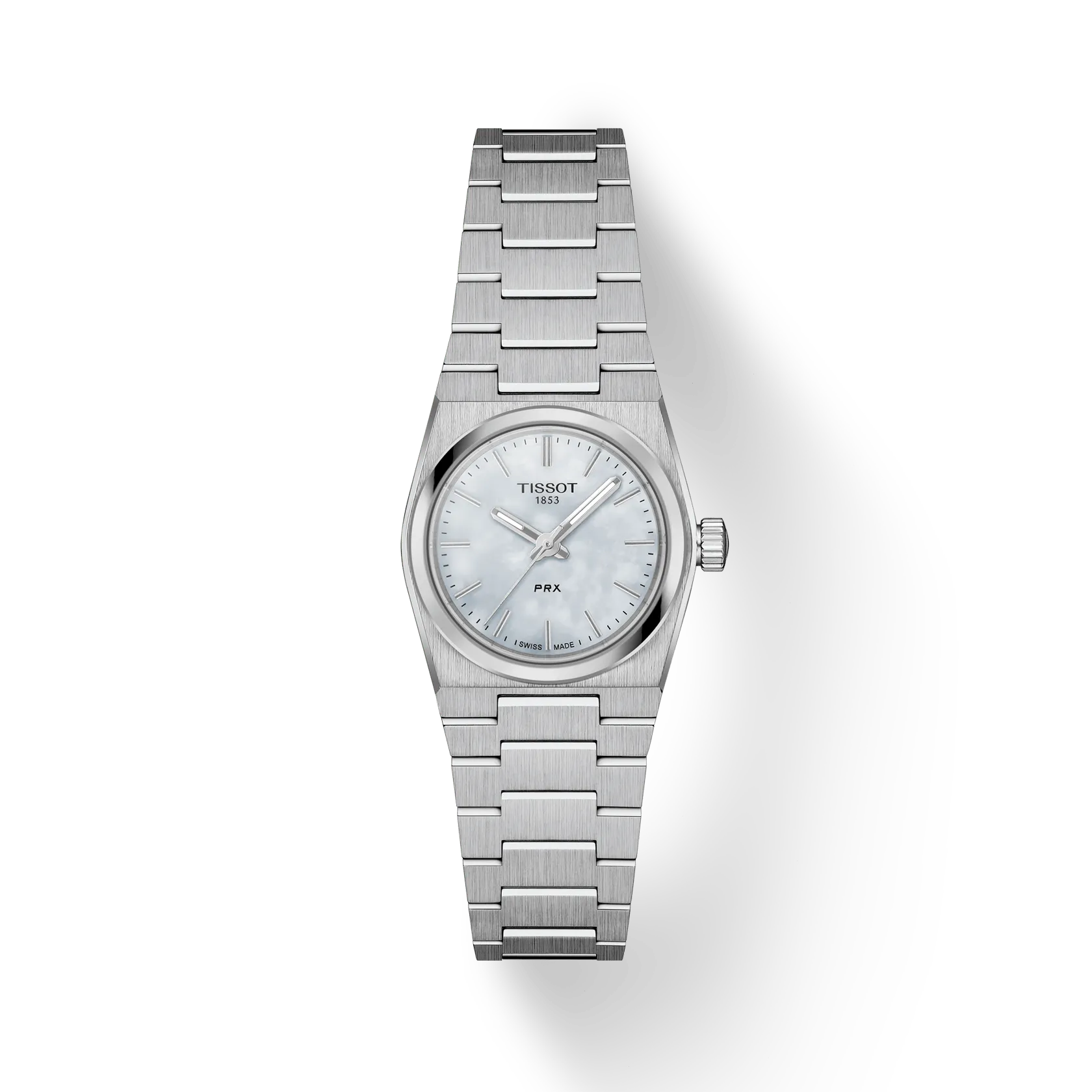 Tissot stainless steel mother of pearl Watch Tissot Desir Wristwatch, White Mother-of-Pearl Dial 28mm  main image 4
