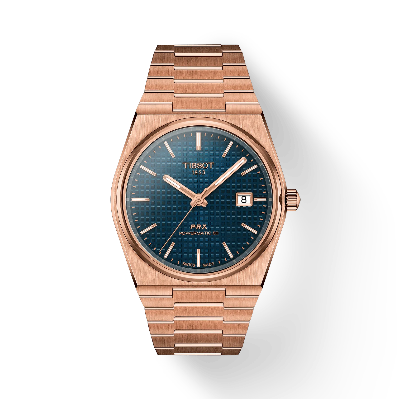 Tissot PRX Wristwatch, Blue Dial, 40mm (T1374073304100) – Springer's