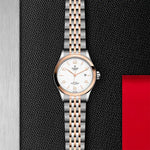 TUDOR Watch TUDOR 1926 28mm White Dial, Two Tone Bracelet (M91351-0009)