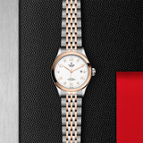 TUDOR Watch TUDOR 1926 28mm White Diamond Dial, Two Tone Bracelet (M91351-0011)