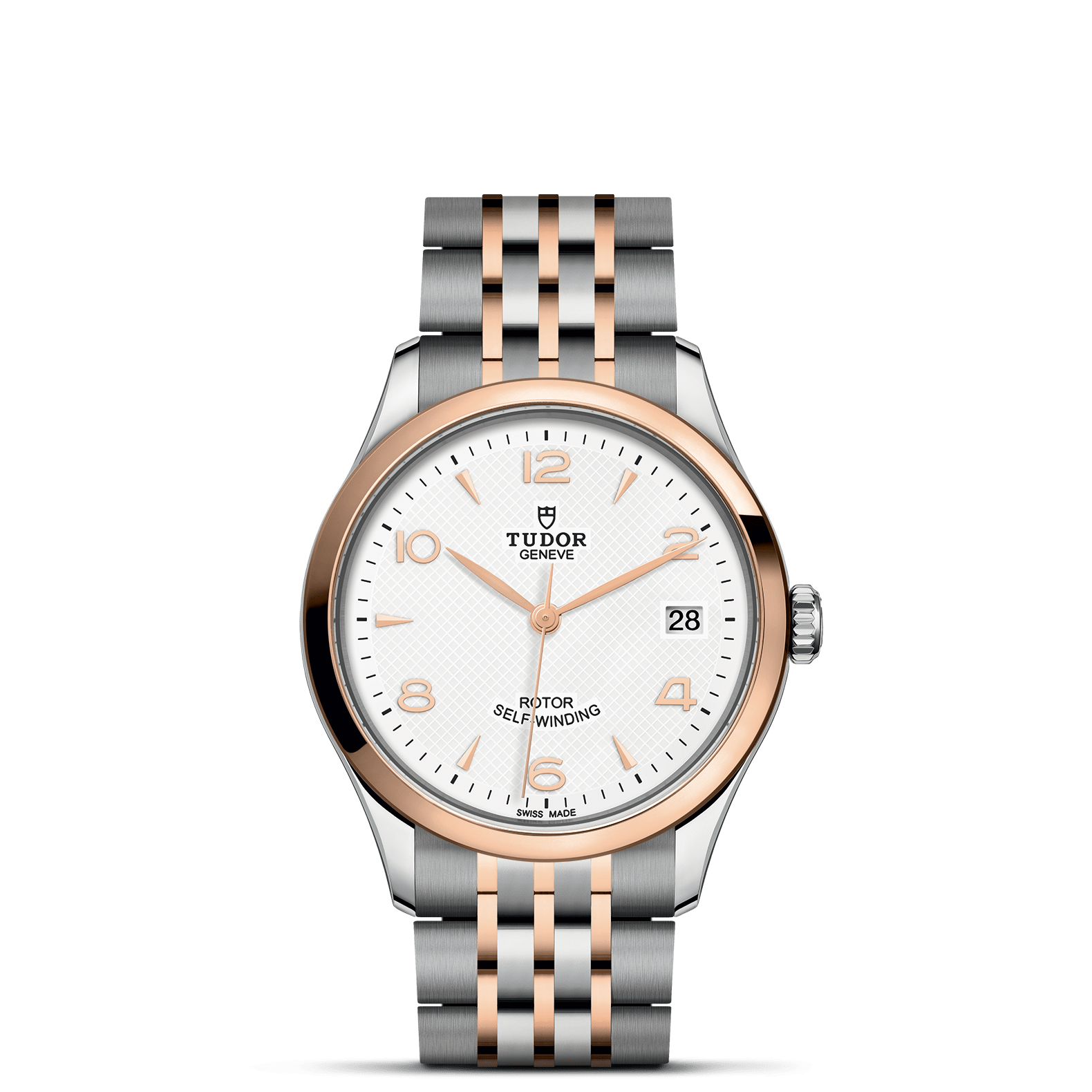 TUDOR Watch TUDOR 1926 36mm White Dial, Two Tone Bracelet (M91451-0009)