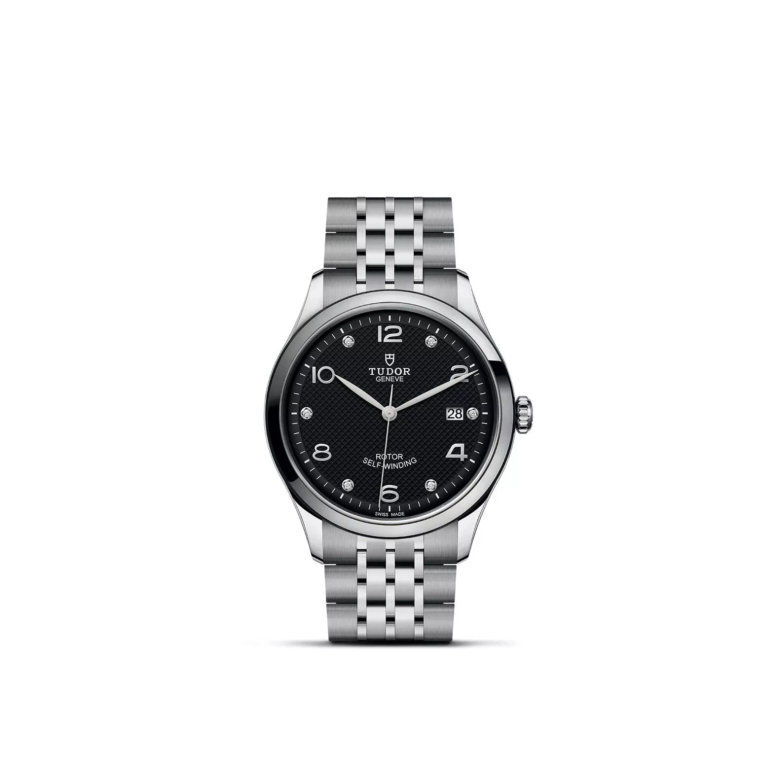 TUDOR Watch TUDOR 1926 39mm Black Dial, Stainless Steel Bracelet (M91550-0004)
