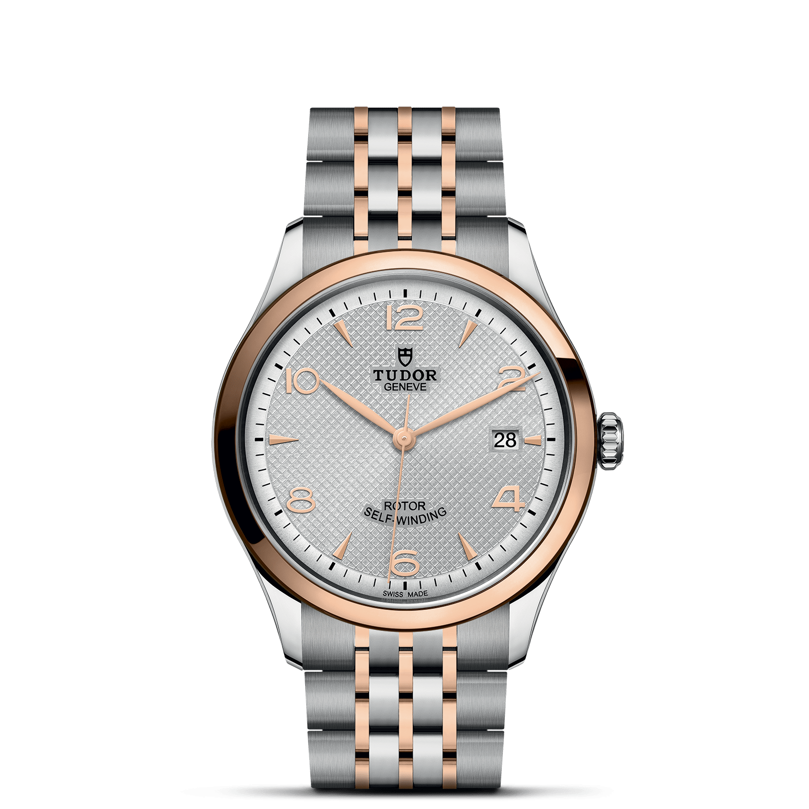 TUDOR 1926 39mm Silver Dial, Two Tone Bracelet (M91551-0001