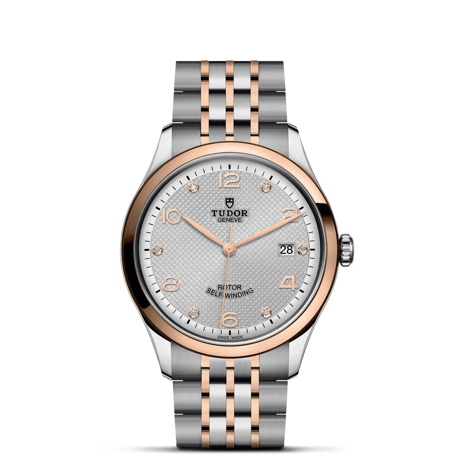 TUDOR Watch TUDOR 1926 39mm Silver Dial, Two Tone Bracelet (M91551-0002)
