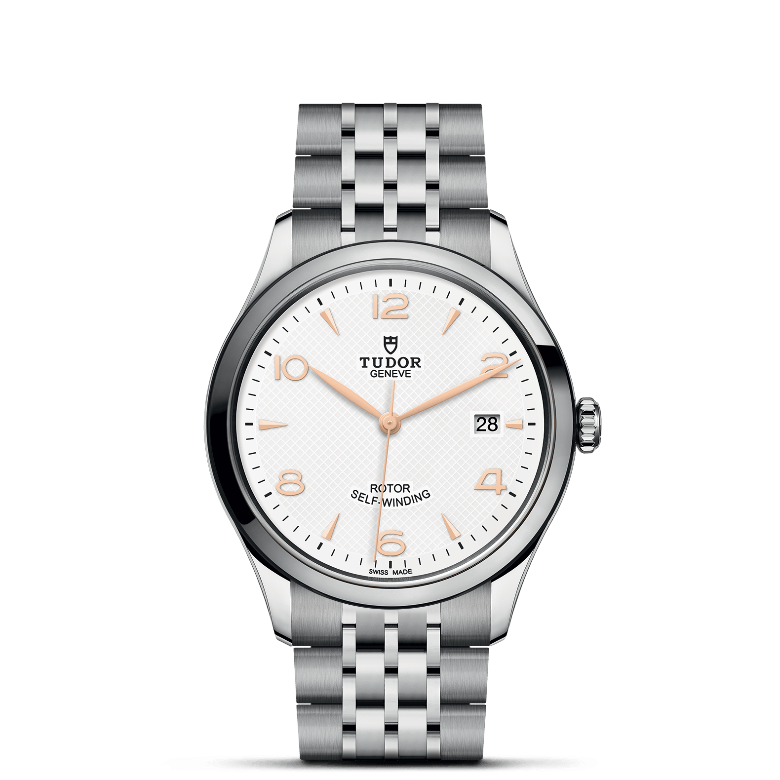 TUDOR Watch TUDOR 1926 39mm White Dial, Stainless Steel Bracelet (M91550-0011)