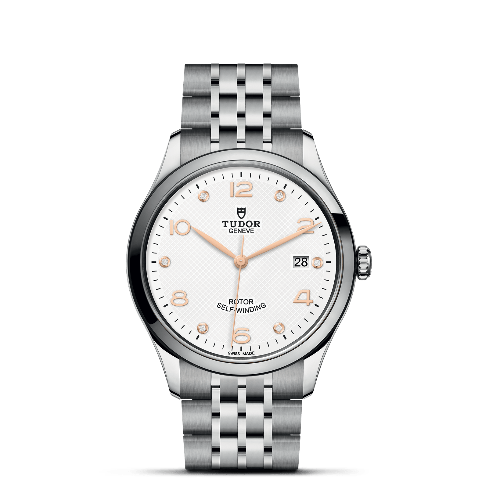 TUDOR Watch TUDOR 1926 39mm White Dial, Stainless Steel Bracelet (M91550-0013)