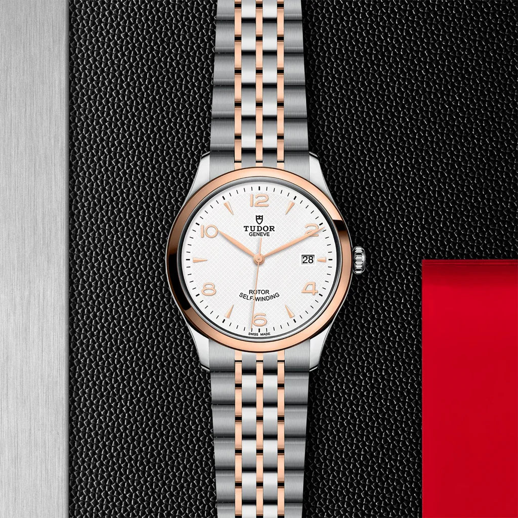 TUDOR Watch TUDOR 1926 39mm White Dial, Two Tone Bracelet (M91551-0009)