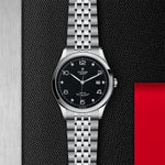 TUDOR Watch TUDOR 1926 41mm Black Diamond Dial, Stainless Steel Bracelet (M91650-0004)