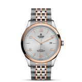 TUDOR Watch TUDOR 1926 41mm Silver Embossed Dial, Two Tone Bracelet (M91651-0001)