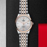 TUDOR Watch TUDOR 1926 41mm Silver Embossed Dial, Two Tone Bracelet (M91651-0001)