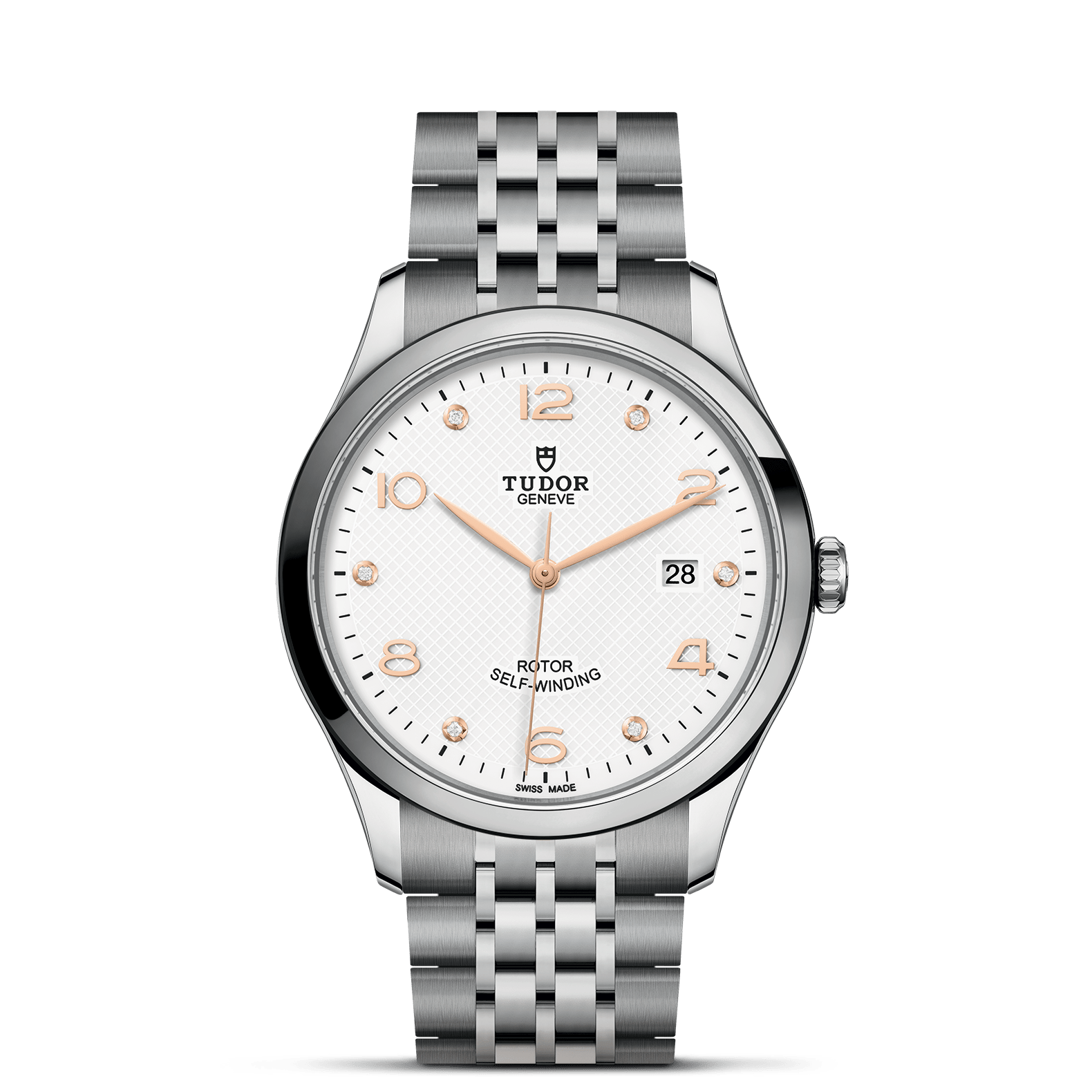 TUDOR Watch TUDOR 1926 41mm White Diamond Dial, Stainless Steel Bracelet (M91650-0013)