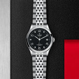 TUDOR Watch TUDOR 36mm Black Diamond Set Dial, Stainless Steel Bracelet (M91450-0004)