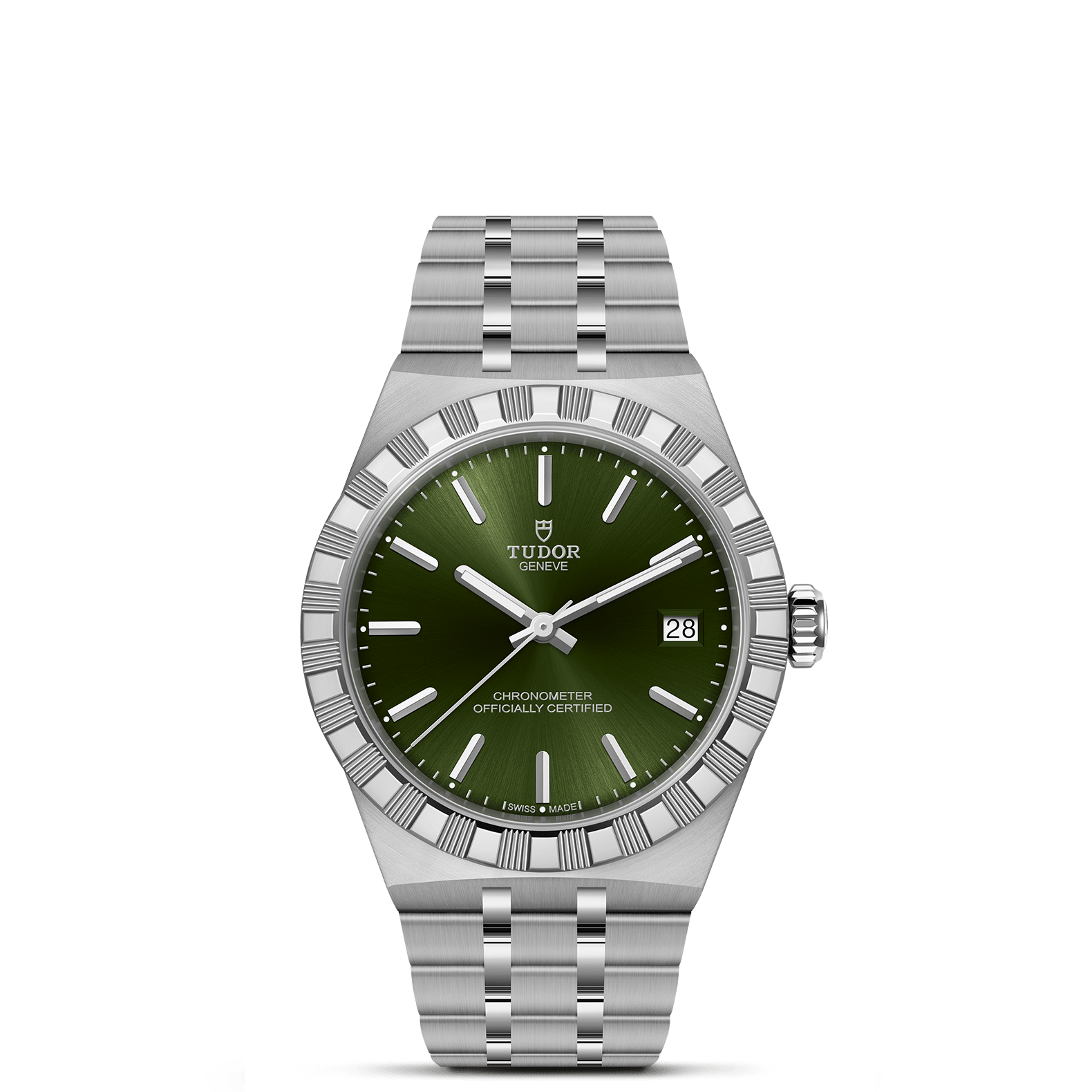 TUDOR 36mm TUDOR Royal Green Dial, Stainless Steel Bracelet