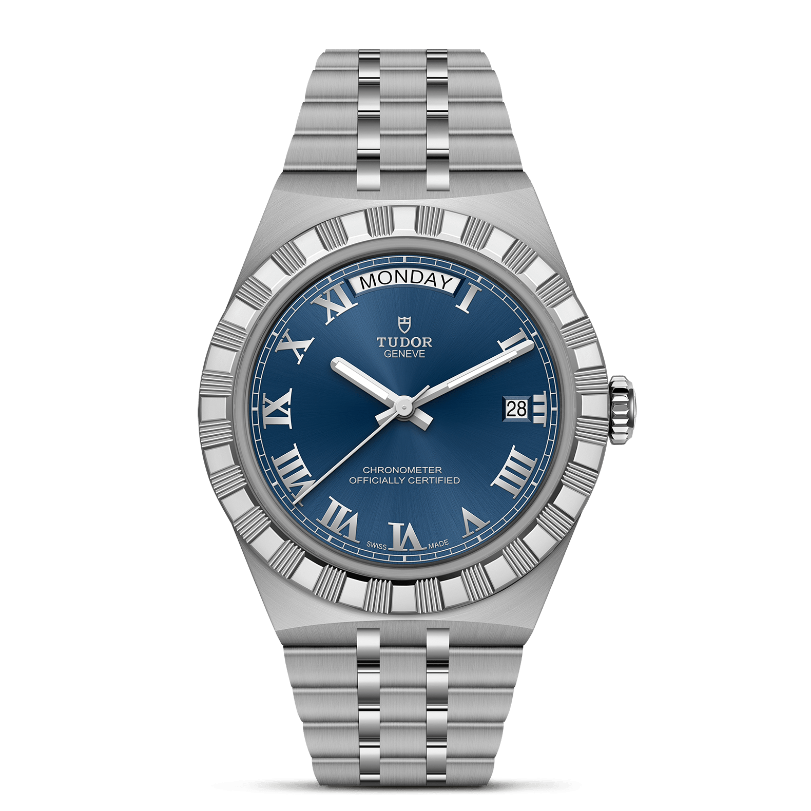 TUDOR 40mm TUDOR Royal Blue Dial, Stainless Steel Bracelet