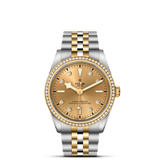 TUDOR Watch TUDOR Black Bay 36mm Steel Case, Steel and Yellow Gold Strap (M79653-0007)