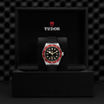 TUDOR Watch TUDOR Black Bay 41mm Case, Black Dial, Black Rubber Bracelet (M7941A1A0RU-0002)