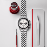 TUDOR Watch TUDOR Black Bay Chrono, Opaline Dial, Steel Bracelet (M79360N-0014)