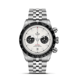 TUDOR Watch TUDOR Black Bay Chrono, Opaline Dial, Steel Bracelet (M79360N-0014)