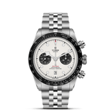 TUDOR Watch TUDOR Black Bay Chrono, Opaline Dial, Steel Bracelet (M79360N-0014)