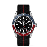 TUDOR Watch TUDOR Black Bay GMT 41mm Black Dial, Fabric Strap (M79830RB-0003)