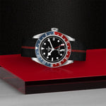 TUDOR Watch TUDOR Black Bay GMT 41mm Black Dial, Fabric Strap (M79830RB-0003)