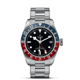 TUDOR Watch TUDOR Black Bay GMT 41mm Steel Case, Steel Bracelet (M79830RB-0001)