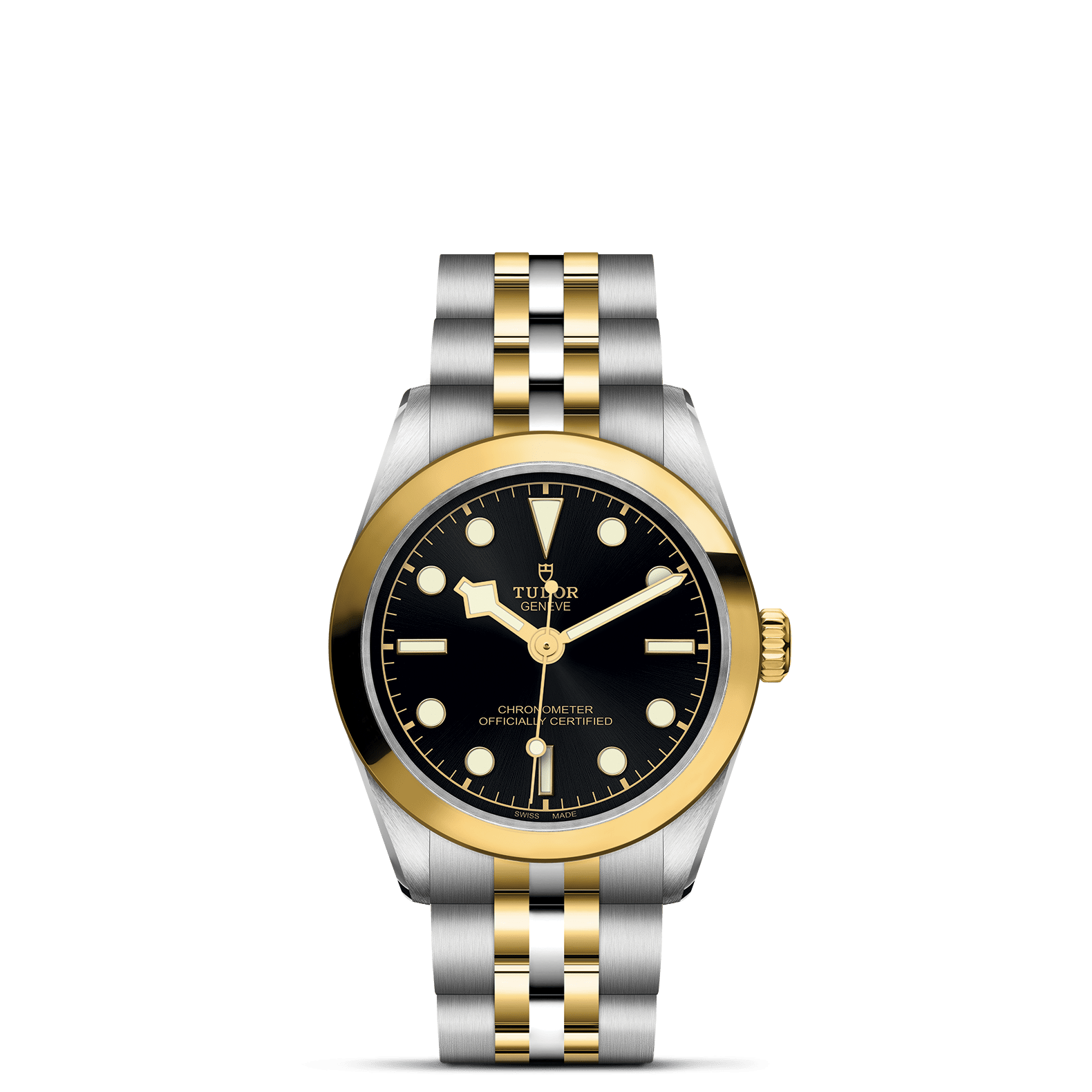 RUNNING - Sleek Gold and Black Two Tone EKQ Watch There main image 4