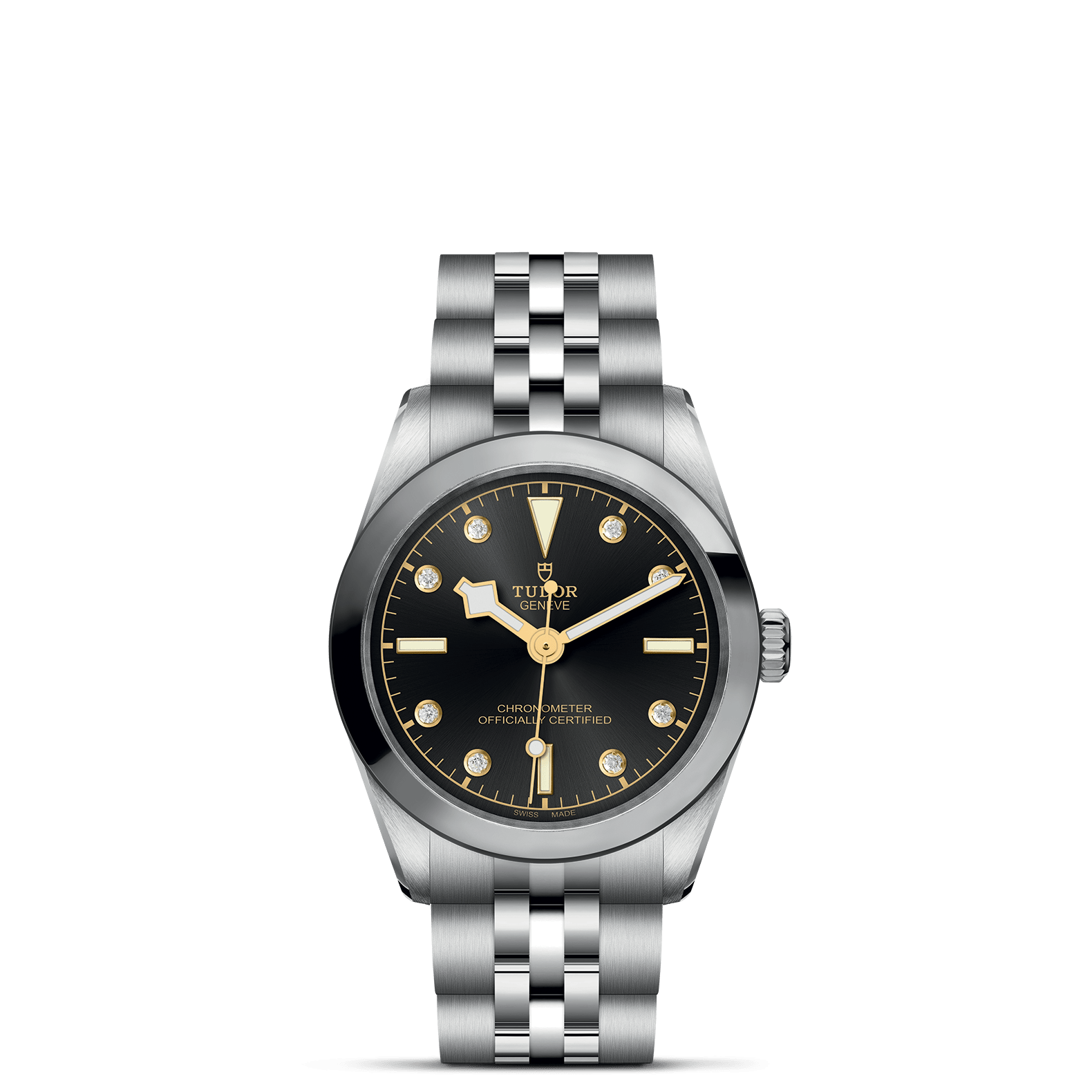 TUDOR Watch TUDOR Black Bay One 31mm Black Diamond Dial, Stainless Steel Bracelet (M79600-0004)