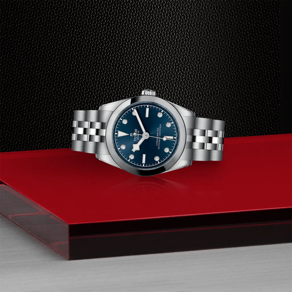 TUDOR Watch TUDOR Black Bay One 31mm Blue Diamond Dial, Stainless Steel Bracelet (M79600-0005)