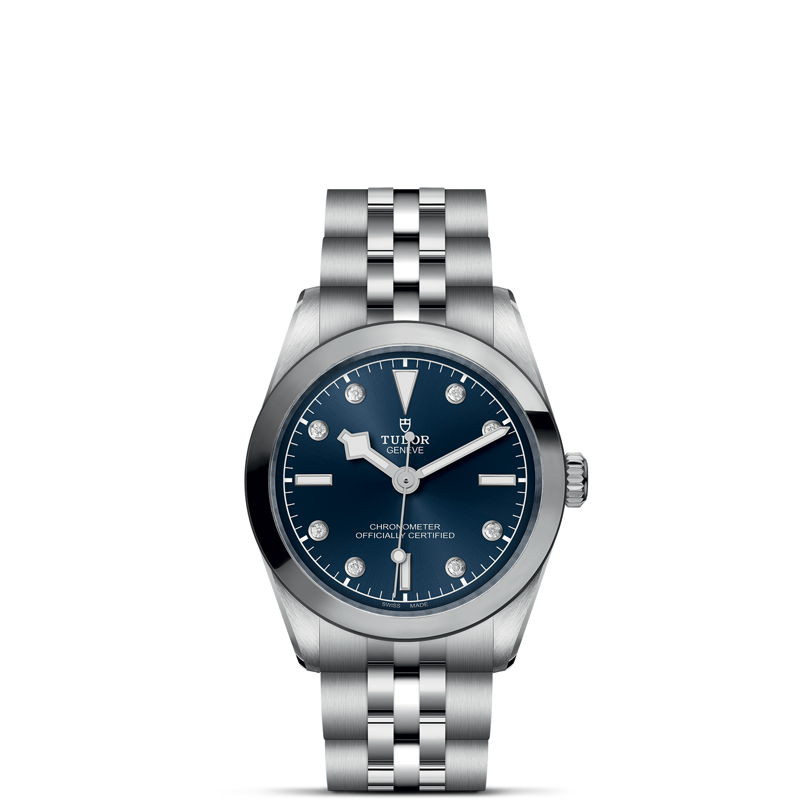 TUDOR Watch TUDOR Black Bay One 31mm Blue Diamond Dial, Stainless Steel Bracelet (M79600-0005)