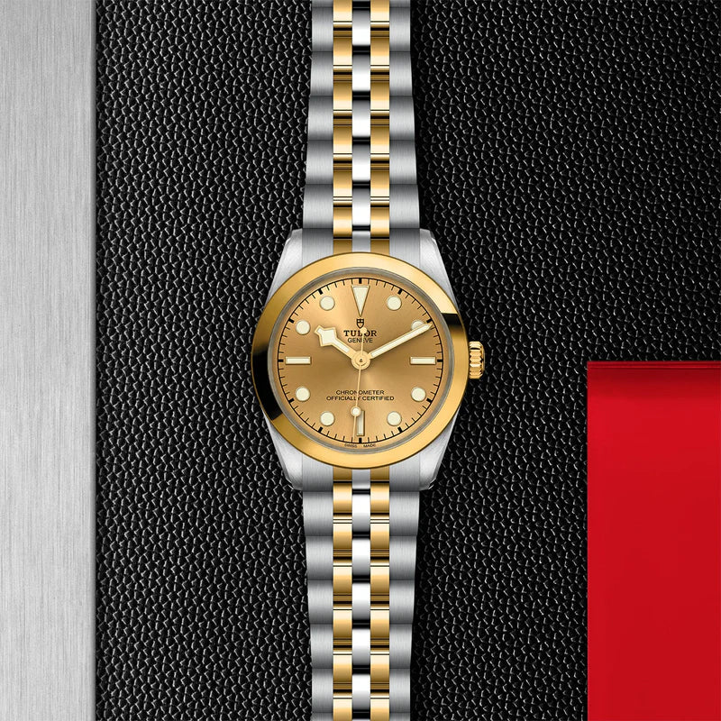 TUDOR Watch TUDOR Black Bay One 31mm S&G Champagne Diamond Dial, Two Tone Bracelet(M79603-0005)