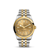 TUDOR Watch TUDOR Black Bay One 36 S&G Champagne Diamond Dial, Two Tone Bracelet (M79643-0008)