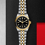 TUDOR Watch TUDOR Black Bay One 36mm S&G Black Dial, Two Tone Bracelet (M79643-0001)