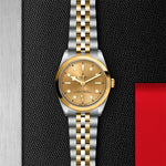 TUDOR Watch TUDOR Black Bay One 36mm S&G Champagne Dial, Two Tone Bracelet (M79643-0005)