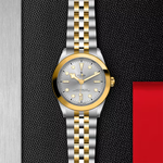 TUDOR Watch TUDOR Black Bay One 39mm S&G Silver Dial, Two Tone Bracelet (M79663-0002)
