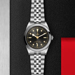 TUDOR Watch TUDOR Black Bay One 41 Black Diamond Dial, Stainless Steel Bracelet (M79680-0004)