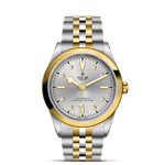 TUDOR Watch TUDOR Black Bay One 41mm S&G Silver Diamond Dial, Two Tone Bracelet (M79683-0007)