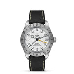 TUDOR Watch TUDOR Black Bay Pro, White Dial, Hybrid Rubber and Leather Strap (M79470-0006)