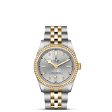 TUDOR Watch TUDOR Black Bay S&G 31mm Steel Case, Diamond Dial and Bezel, Steel & Yellow Gold Bracelet (M79613-0006)