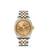 TUDOR Watch TUDOR Black Bay S&G 31mm Steel Case, Steel and Yellow Gold Bracelet (M79613-0007)