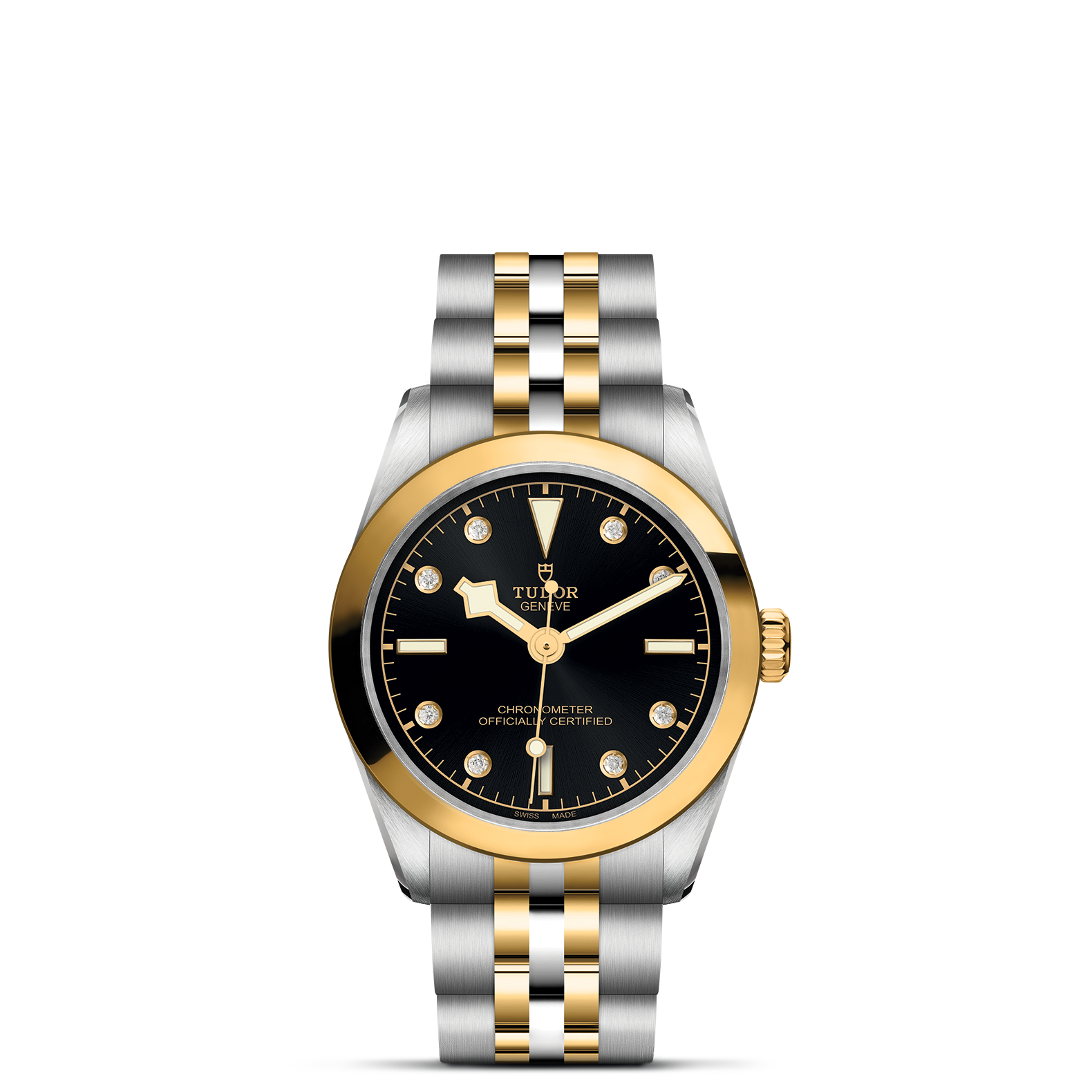 TUDOR Watch TUDOR Black Bay S&G 31mm Steel Case, Steel & Yellow Gold Strap (M79603-0006)