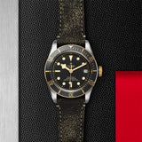 TUDOR Watch TUDOR Black Bay S&G Black Dial, Leather Strap (M79733N-0007)