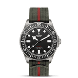 TUDOR Watch TUDOR Pelagos FXD 42mm Titanium Case, Black Dial, Fabric Bracelet (M25717N-0001)