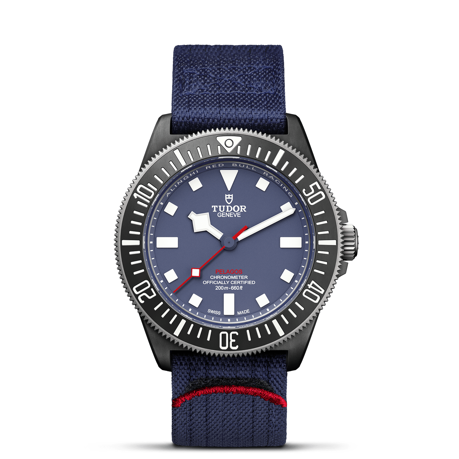 Pelagos FXD, Blue Dial, Blue Fabric Strap (M25707KN-0001) Maine